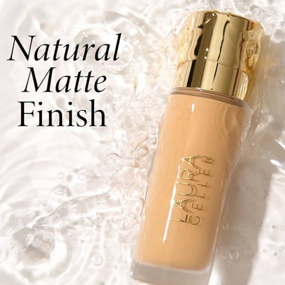 Laura Geller Double Take Liquid Foundation: Sand, NIB - Picture 3 of 7